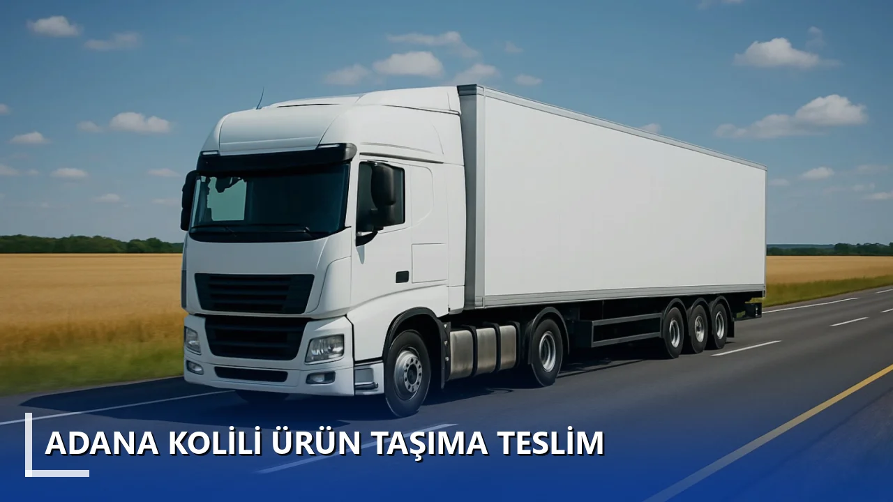 Adana Kolili Ürün Taşıma Teslim