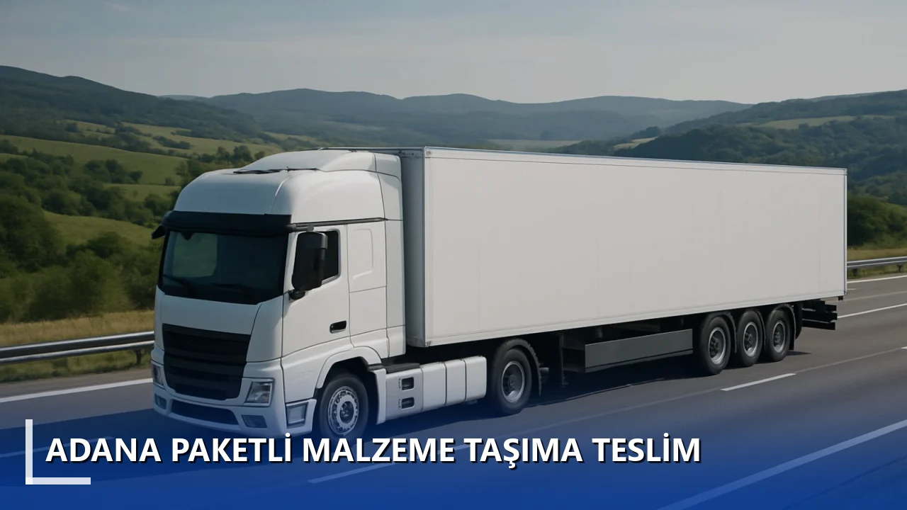 Adana Paketli Malzeme Taşıma Teslim