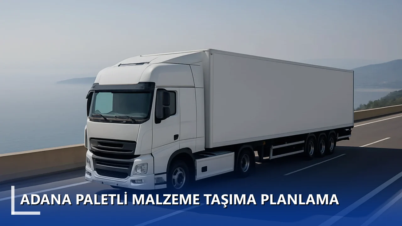 Adana Paletli Malzeme Taşıma Planlama