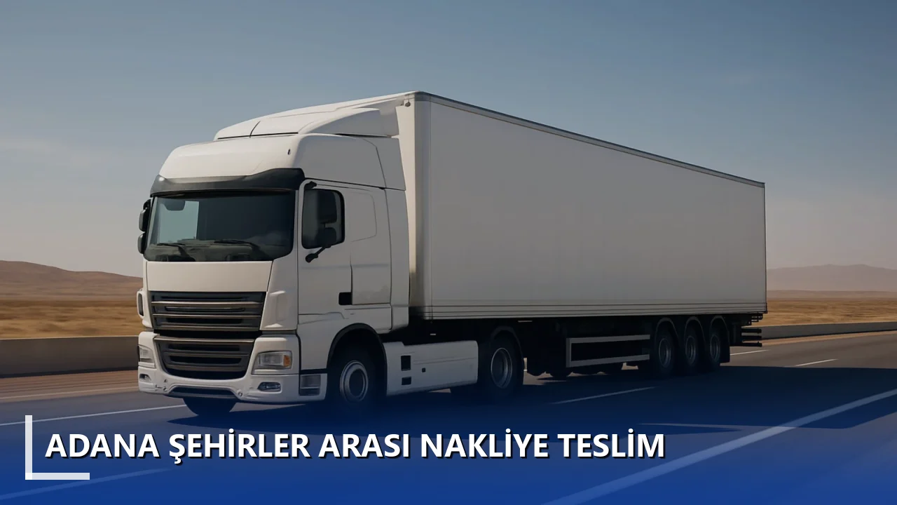 Adana Şehirler Arası Nakliye Teslim